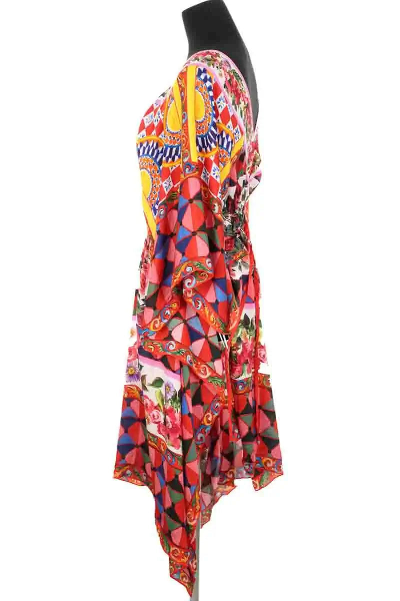 Robe Dolce & Gabbana Multicolore en Soie