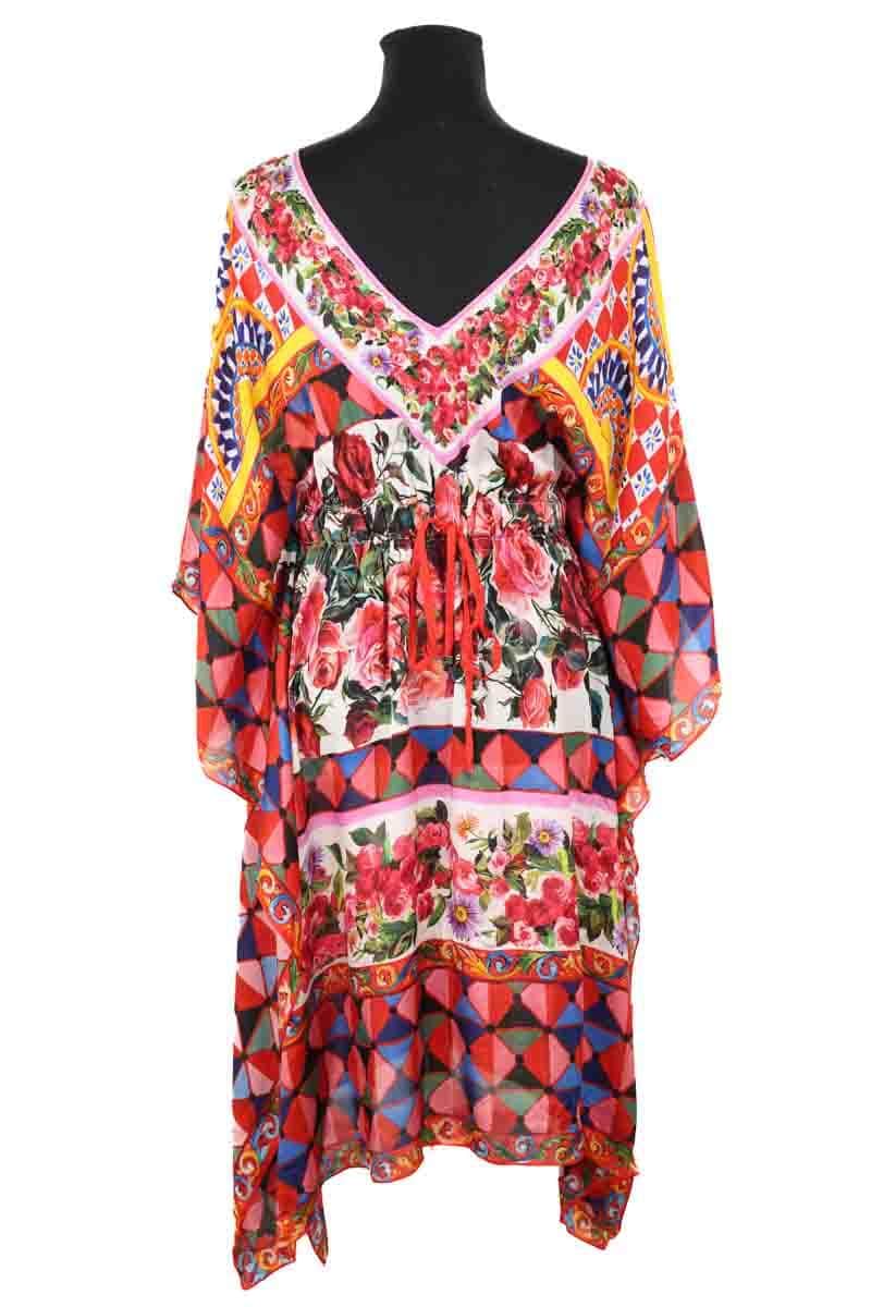 Robe Dolce & Gabbana Multicolore en Soie