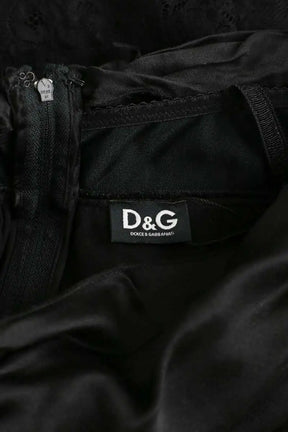 Robe Dolce & Gabbana Noir en Polyamide