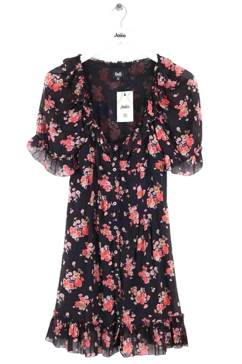Robe Dolce & Gabbana Noir en Soie, taille M - Seconde Main