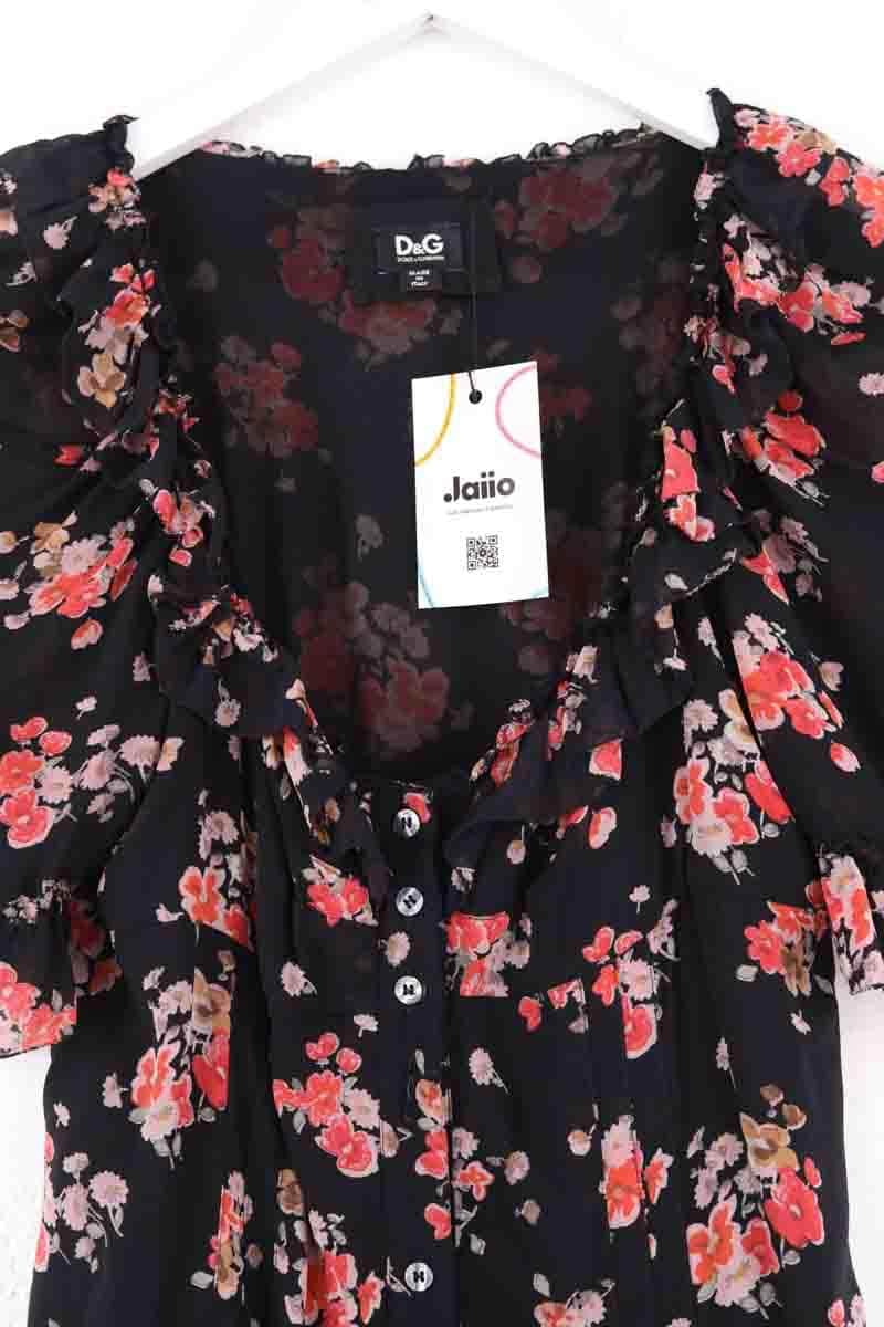 Robe Dolce & Gabbana Noir en Soie