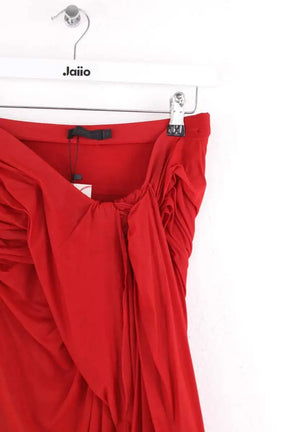 Robe Donna Karan Rouge en Synthétique