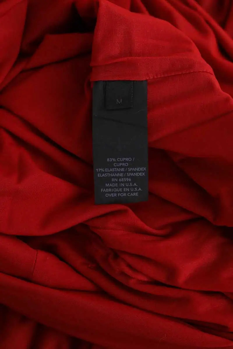 Robe Donna Karan Rouge en Synthétique