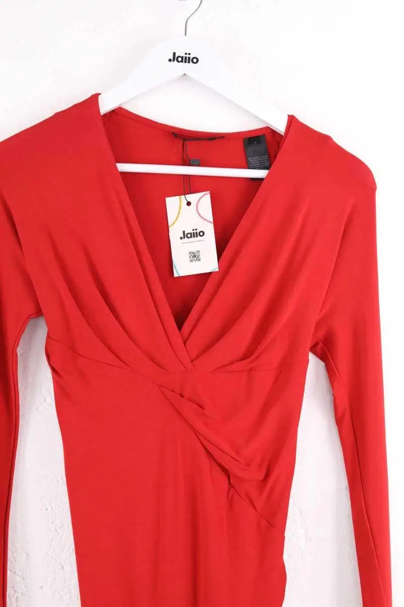 Robe Donna Karan Rouge en Viscose