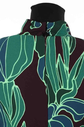 Robe Dries Van Noten Vert en Viscose