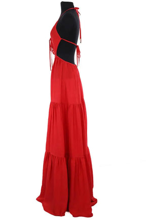 Robe Dsquared2 Rouge en Soie