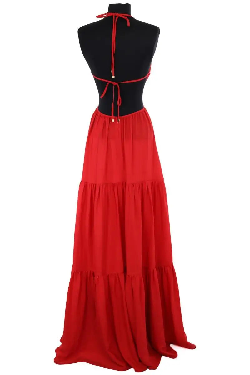 Robe Dsquared2 Rouge en Soie