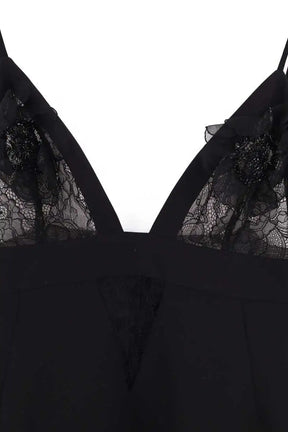 Robe Elisabetta Franchi Noir en Synthétique