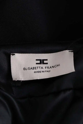 Robe Elisabetta Franchi Noir en Synthétique