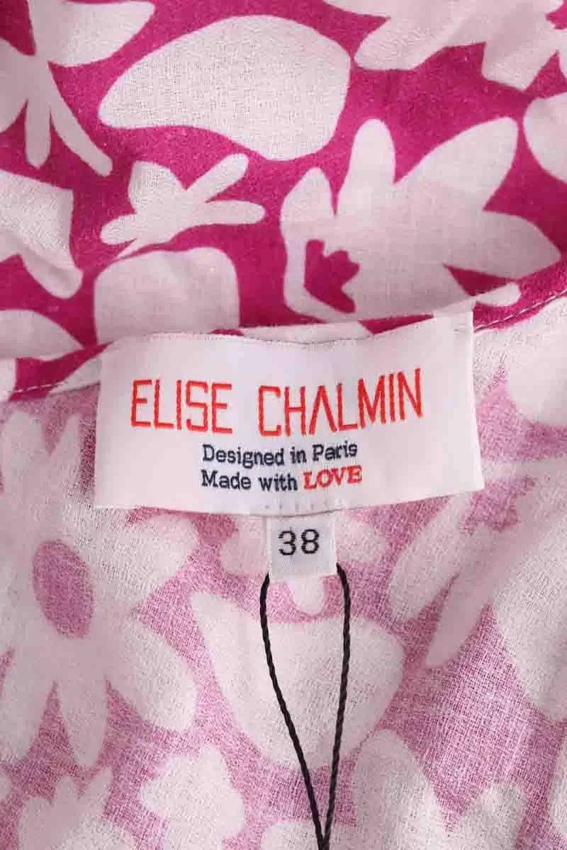 Robe Elise Chalmin Rose en Coton