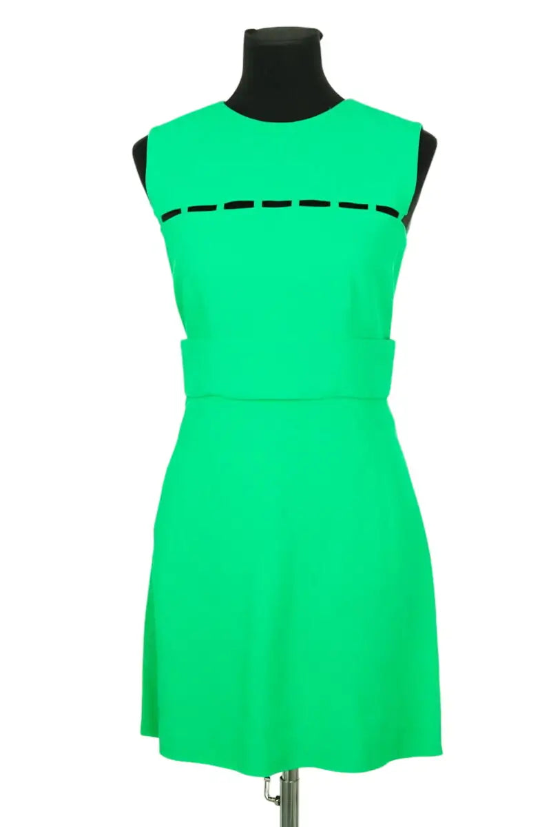 Robe Emilio Pucci Vert en Viscose, taille S - Seconde Main