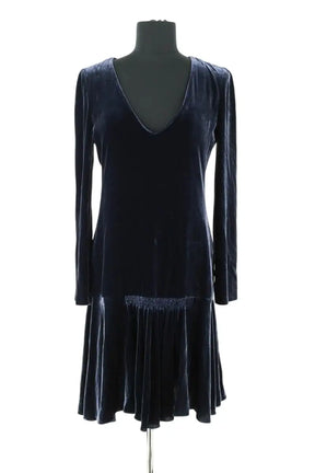 Robe Emporio Armani Marine en Viscose, taille L - Seconde Main