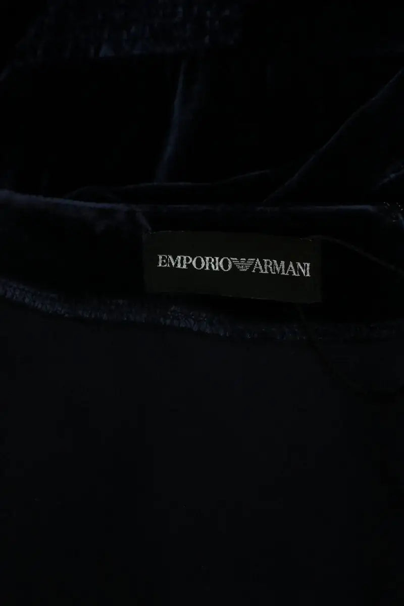 Robe Emporio Armani Marine en Viscose