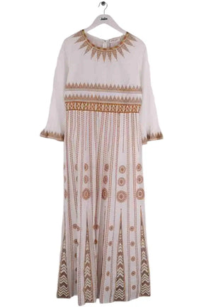 Robe Emporio Sirenuse Blanc en Coton, taille L - Seconde Main