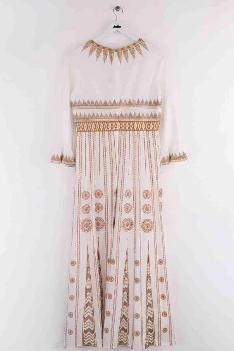 Robe Emporio Sirenuse Blanc en Coton