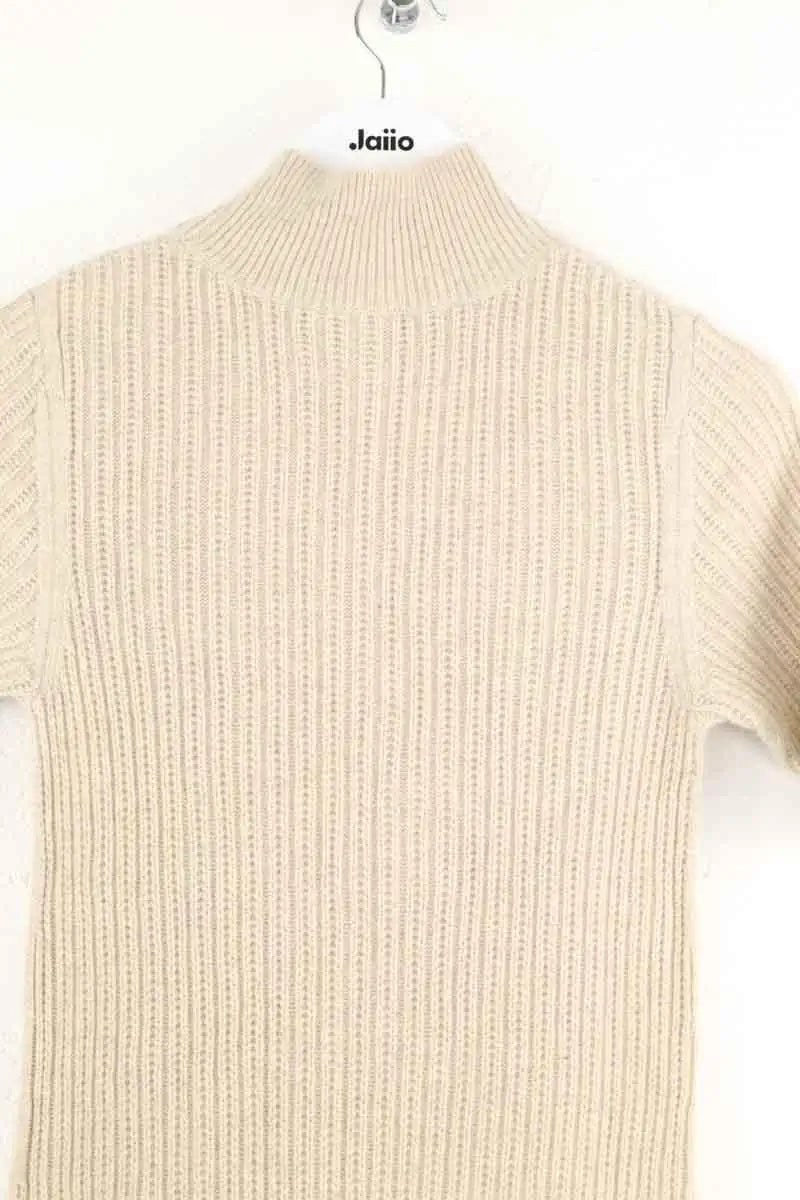 Robe Eric Bompard Beige en Cachemire