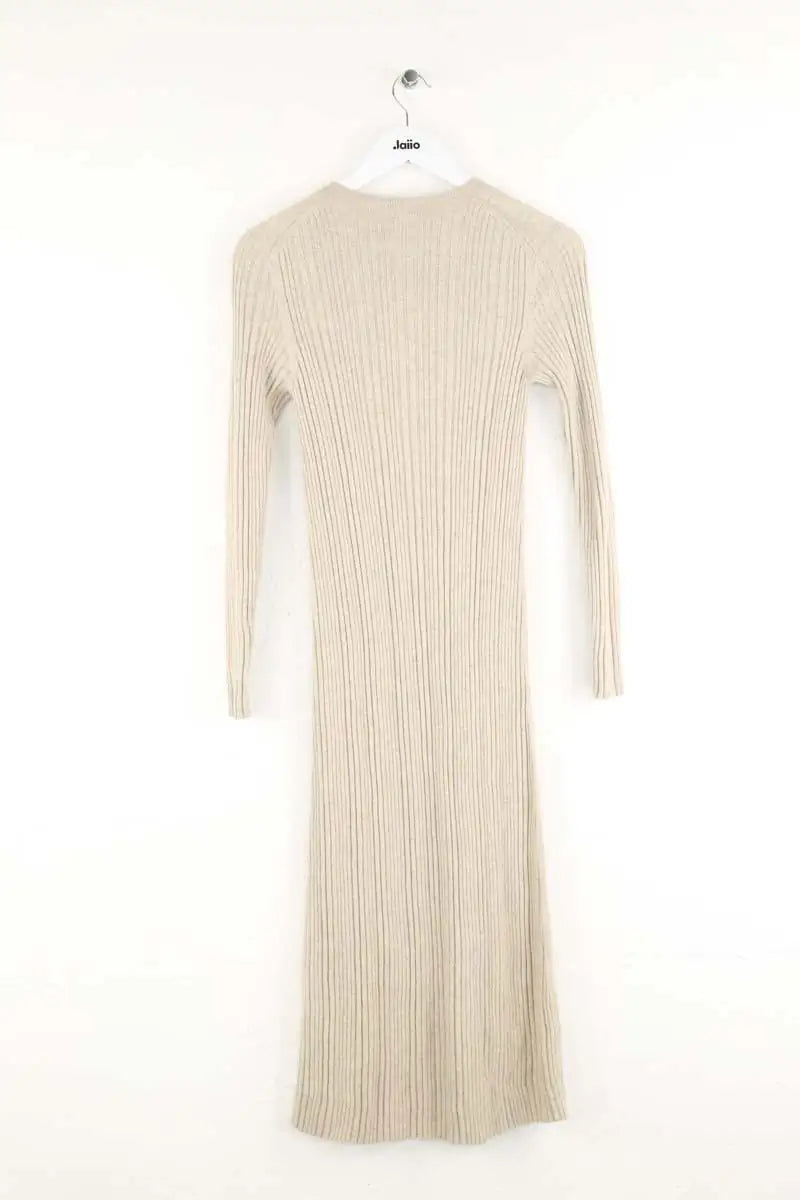 Robe Eric Bompard Beige en Cachemire