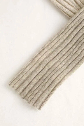 Robe Eric Bompard Beige en Cachemire