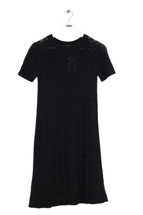 Robe Eric Bompard Noir en Cachemire, taille XL - Seconde Main