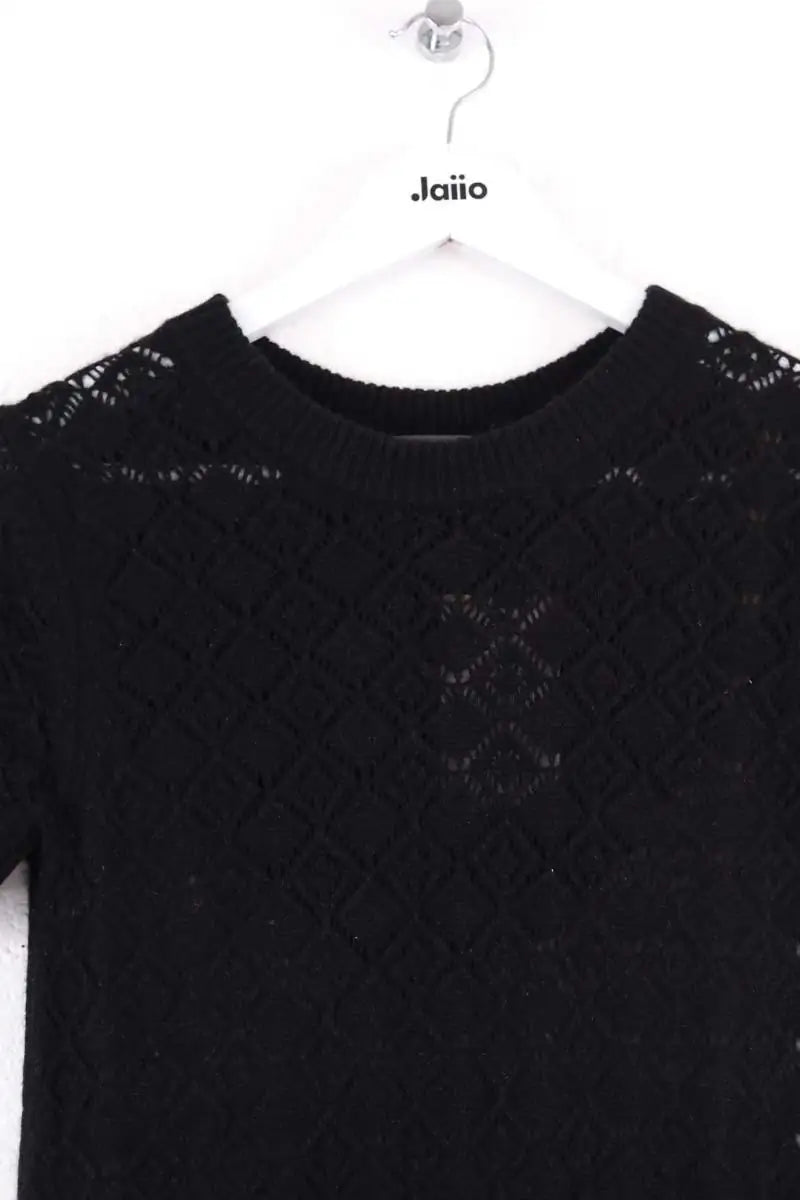Robe Eric Bompard Noir en Cachemire