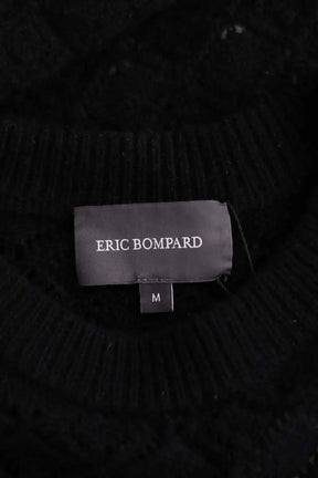 Robe Eric Bompard Noir en Cachemire