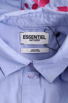 Robe Essentiel Antwerp Bleu en Coton