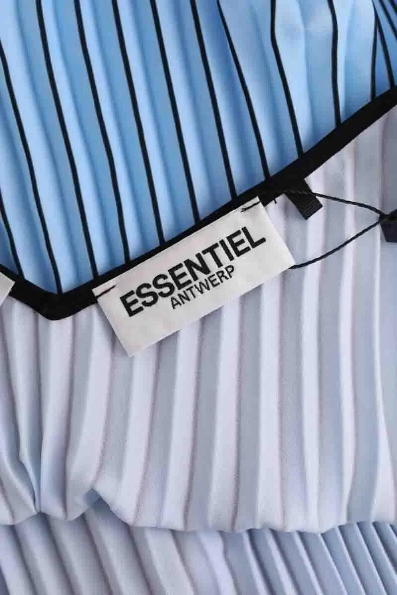 Robe Essentiel Antwerp Bleu en Synthétique