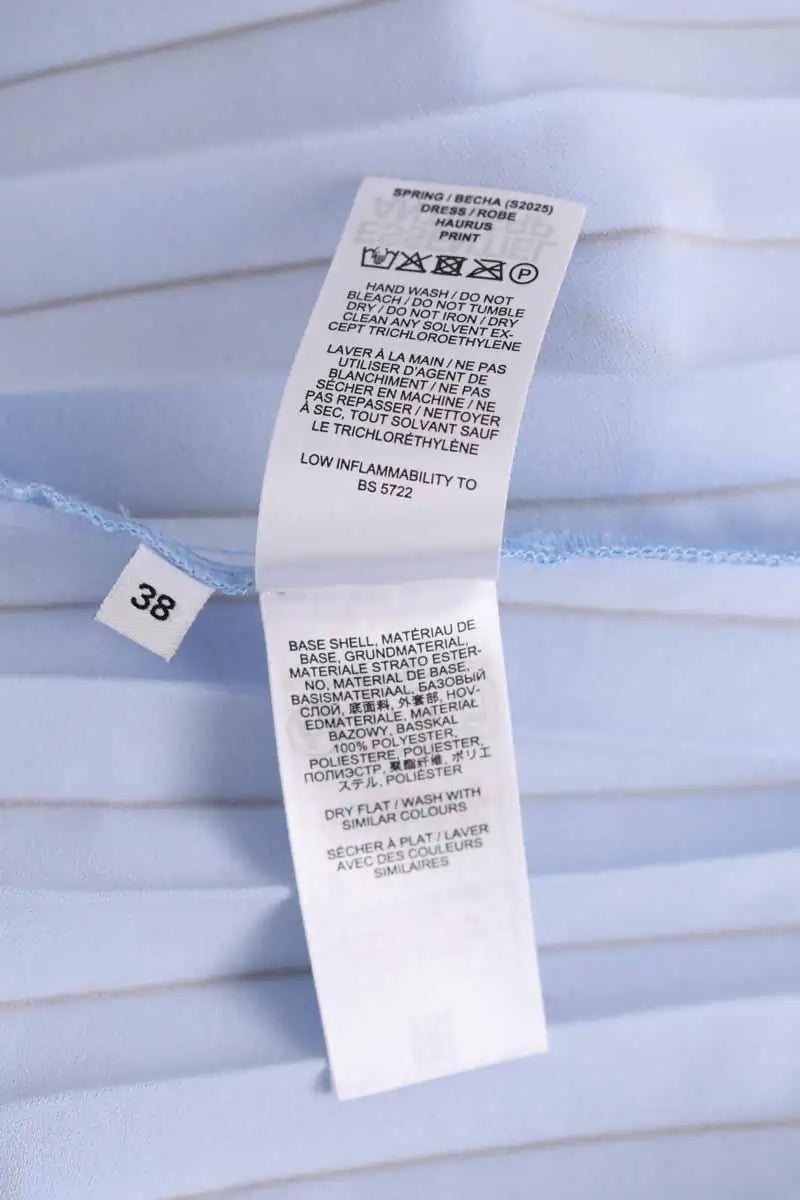 Robe Essentiel Antwerp Bleu en Synthétique