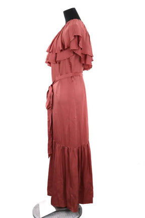 Robe Essentiel Antwerp Marron en Viscose