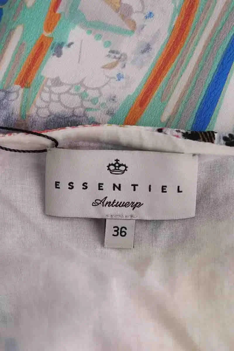 Robe Essentiel Antwerp Multicolore en Soie