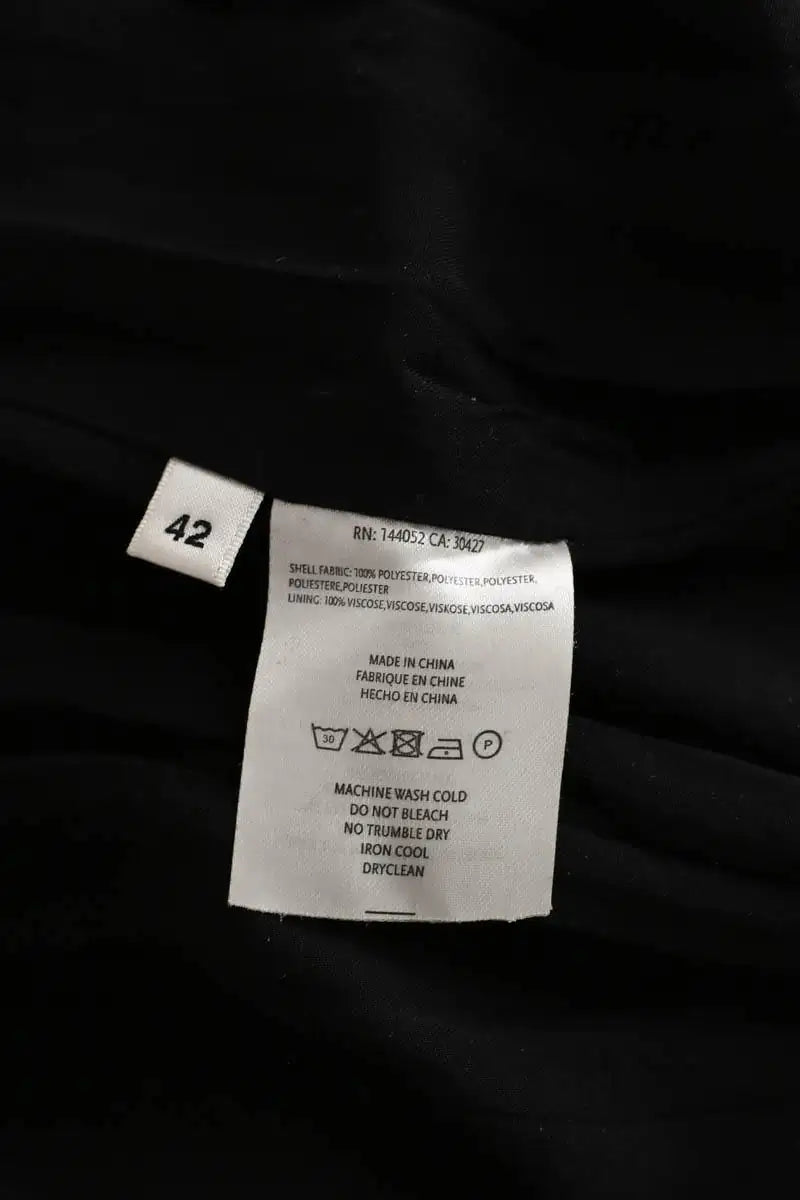 Robe Essentiel Antwerp Noir en Synthétique