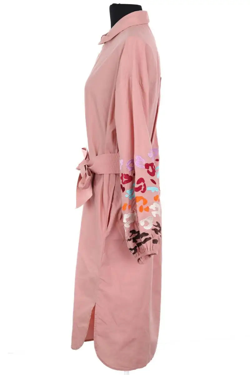 Robe Essentiel Antwerp Rose en Coton