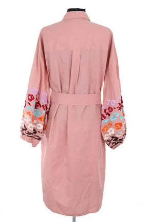 Robe Essentiel Antwerp Rose en Coton