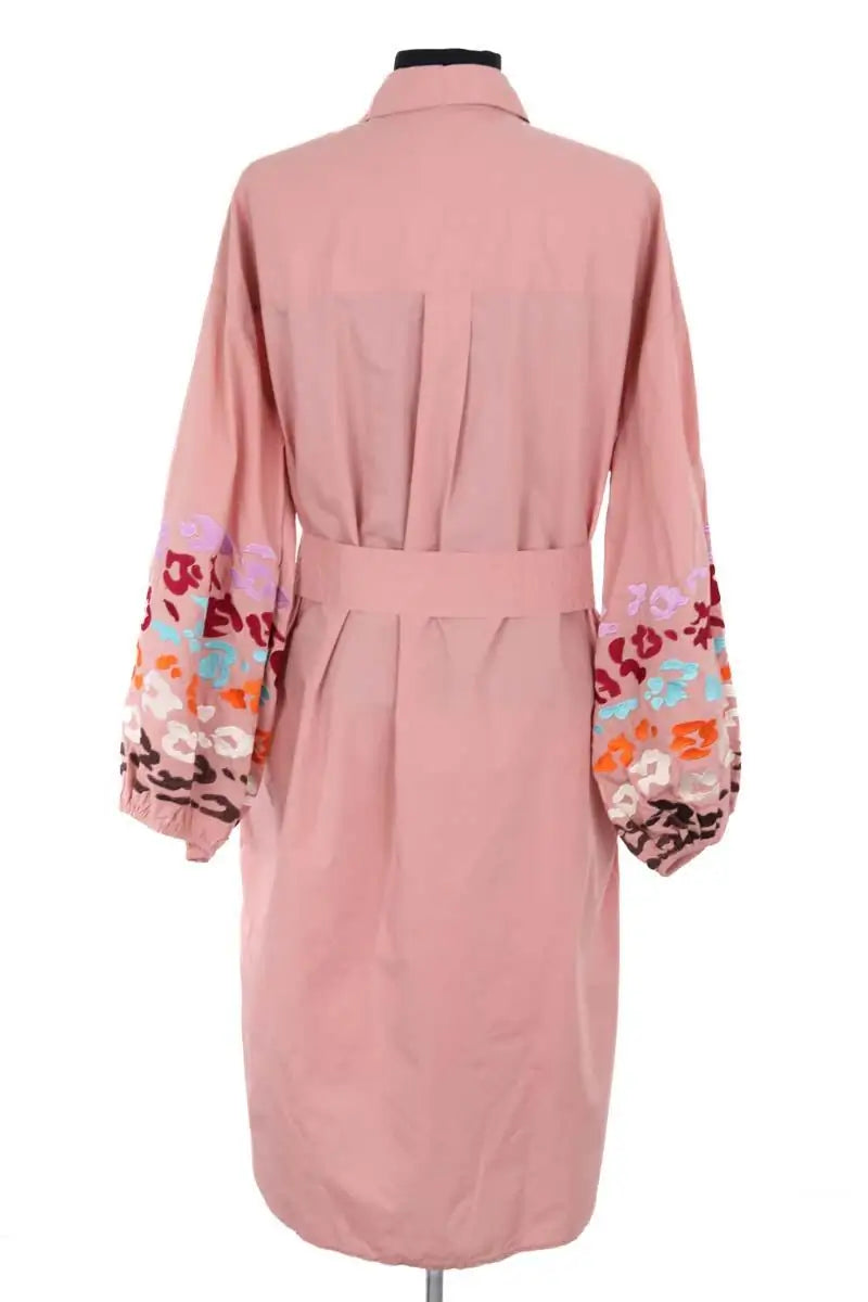 Robe Essentiel Antwerp Rose en Coton