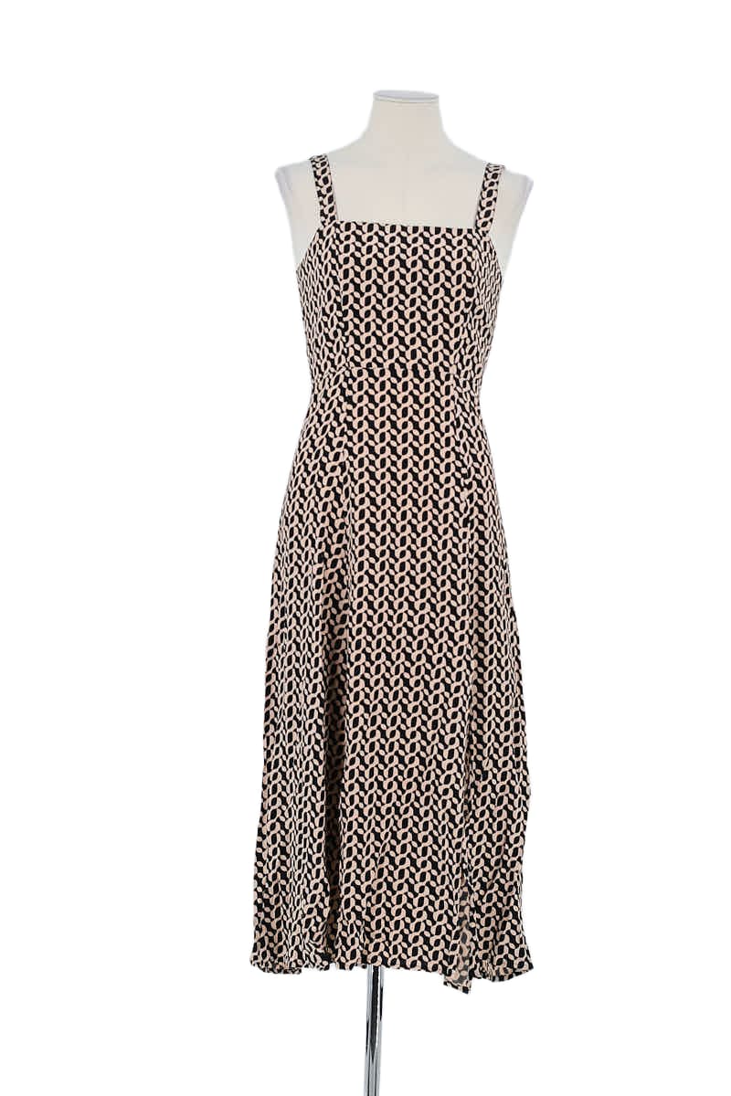 Robe Faithfull The Brand Beige en Viscose, taille XS - Seconde Main