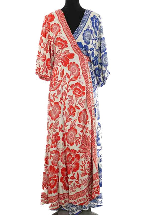 Robe Farm Rio Multicolore en Synthétique, taille M - Seconde Main