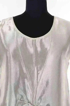 Robe Fendi Argent en Viscose
