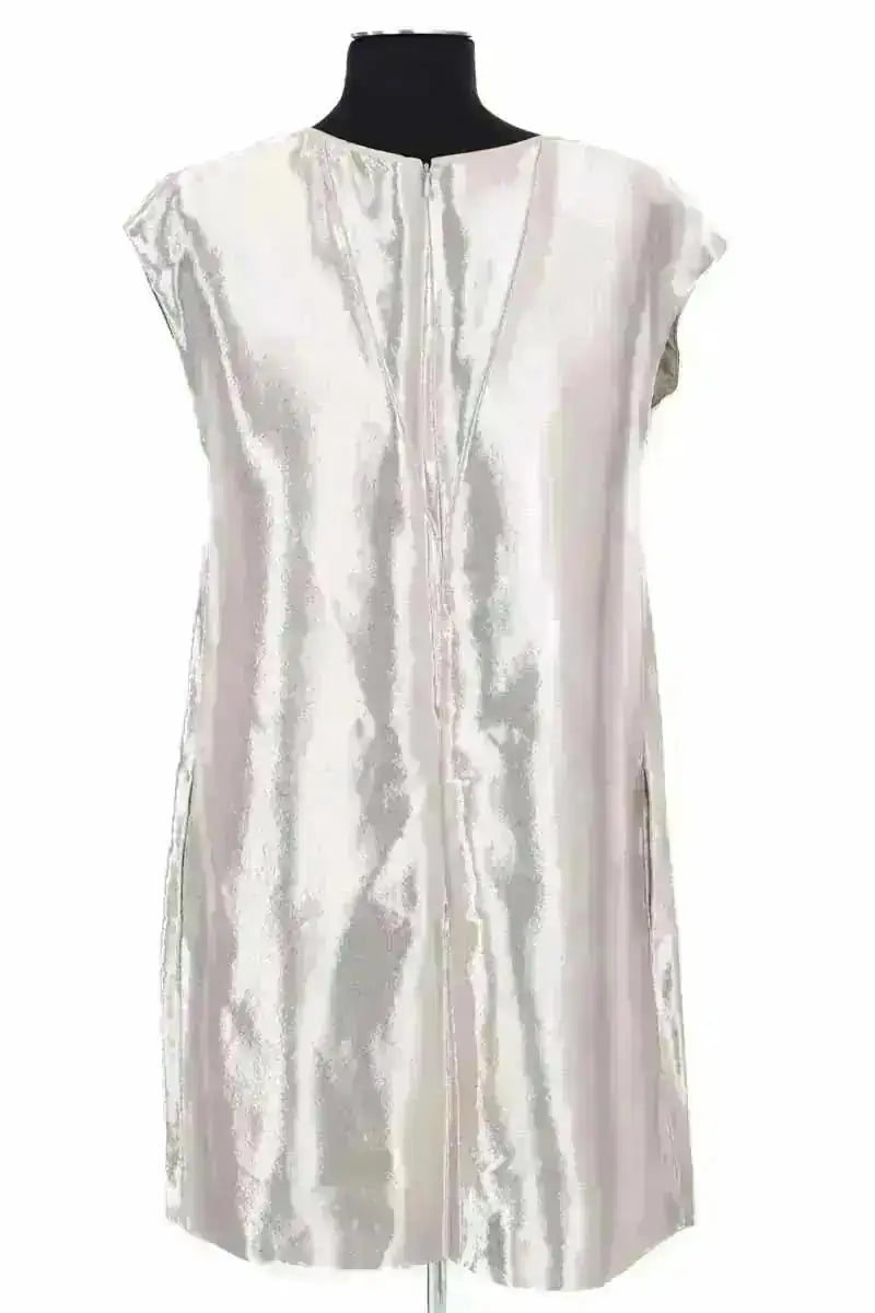 Robe Fendi Argent en Viscose