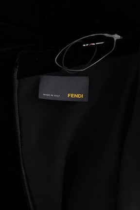 Robe Fendi Noir en Viscose