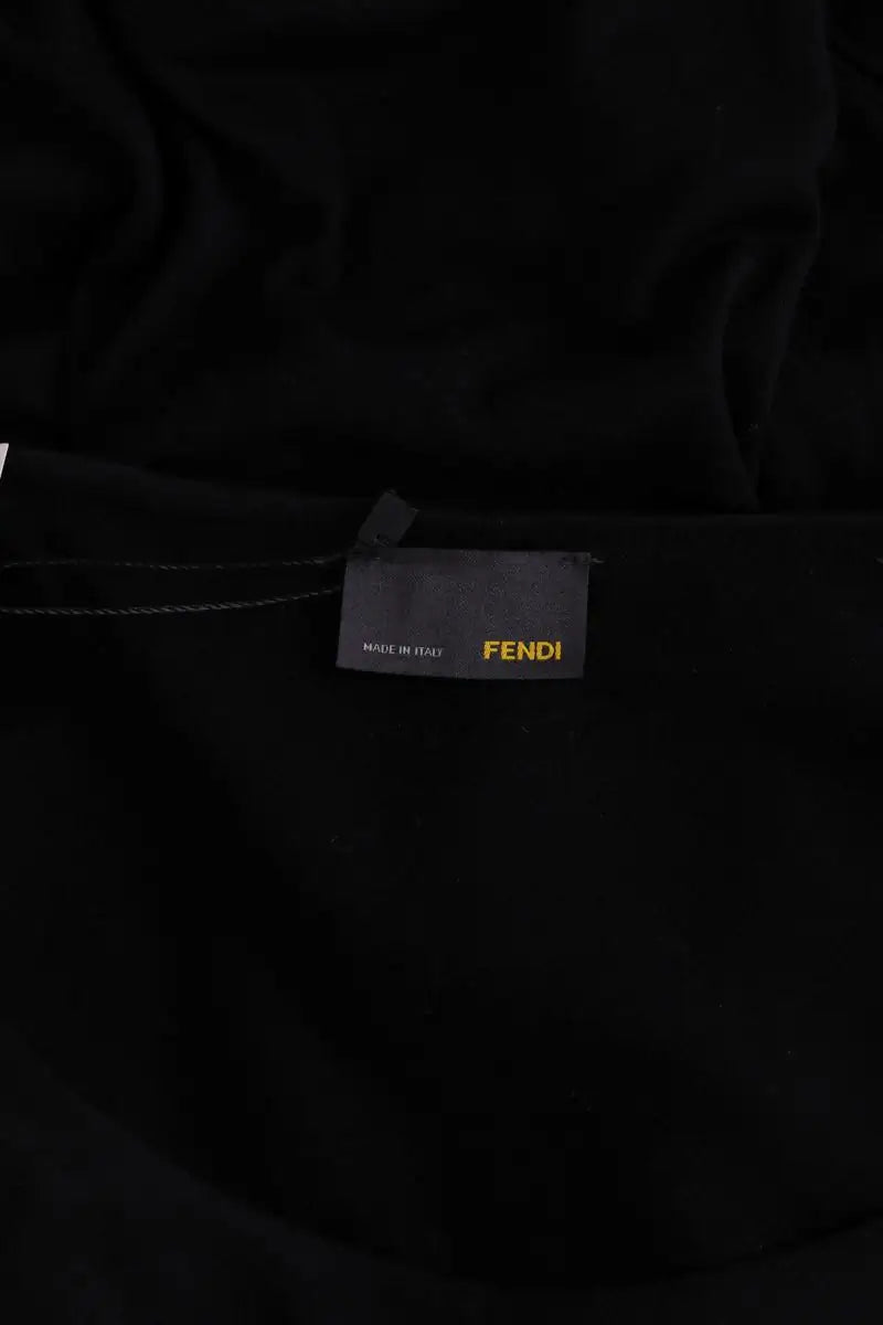Robe Fendi Noir en Viscose