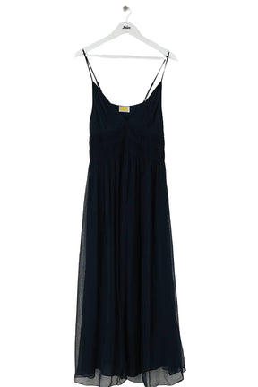 Robe From Future Marine en Viscose, taille L - Seconde Main