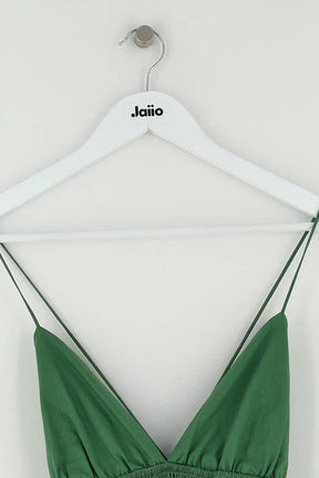 Robe From Future Vert en Coton