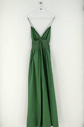 Robe From Future Vert en Coton