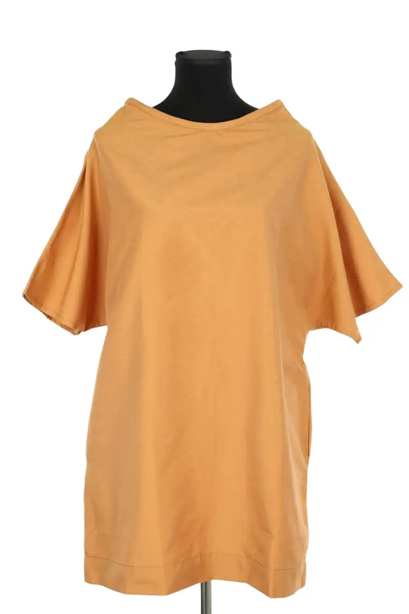 Robe Gaëlle Constantini Jaune en Lin, taille S - Seconde Main