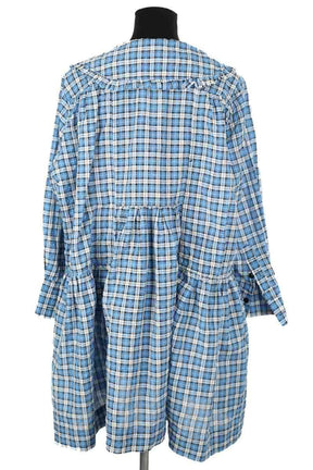 Robe Ganni Bleu en Polyester