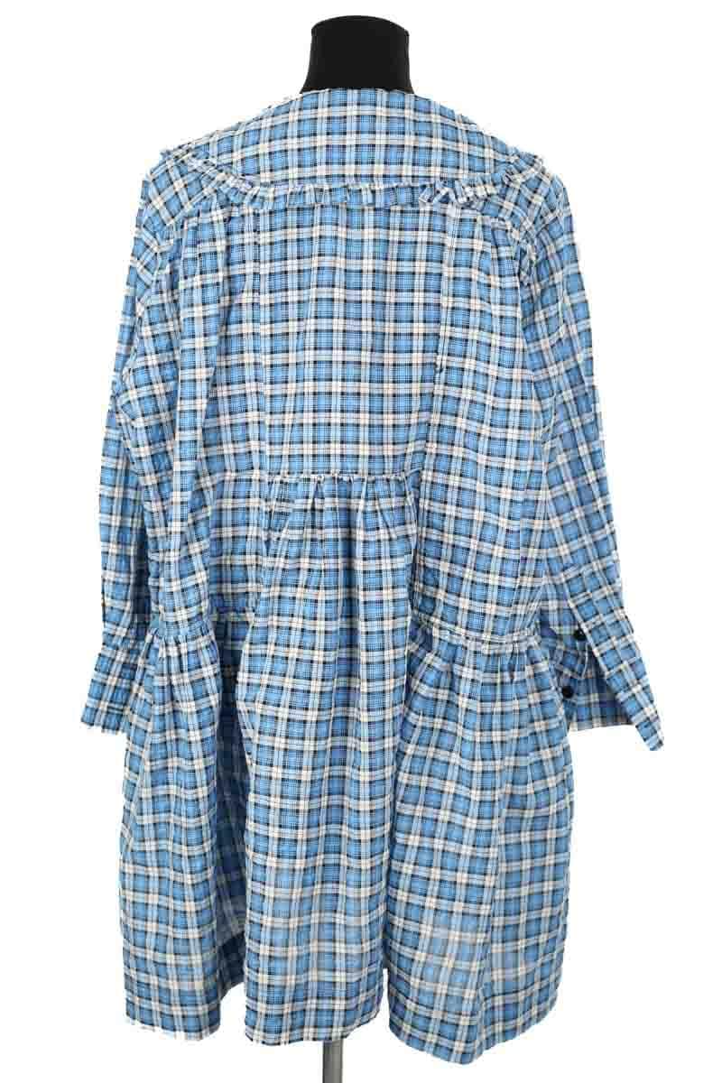 Robe Ganni Bleu en Polyester