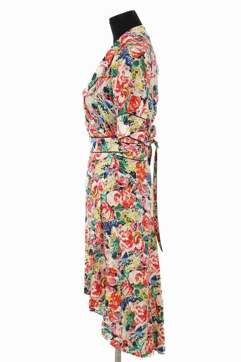 Robe Ganni Multicolore en Synthétique