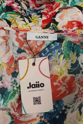 Robe Ganni Multicolore en Synthétique