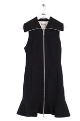 Robe Ganni Noir en Synthétique, taille XS - Seconde Main