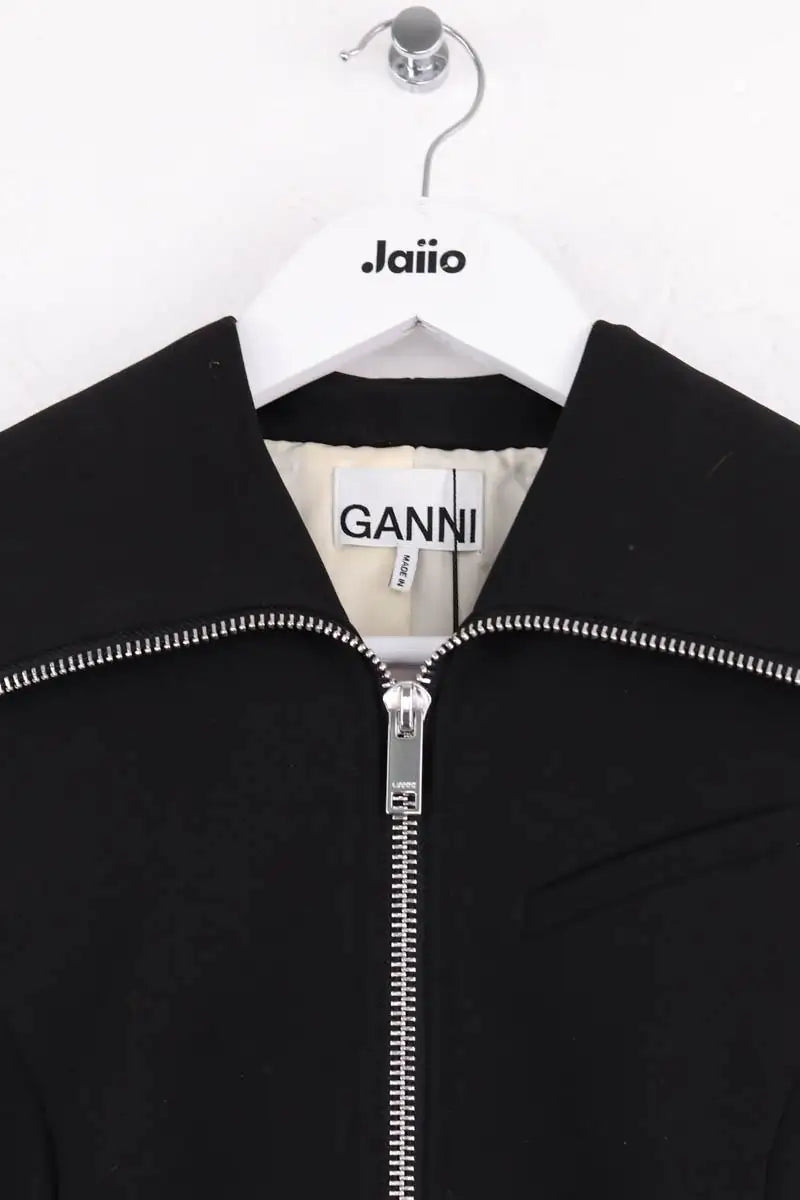 Robe Ganni Noir en Synthétique